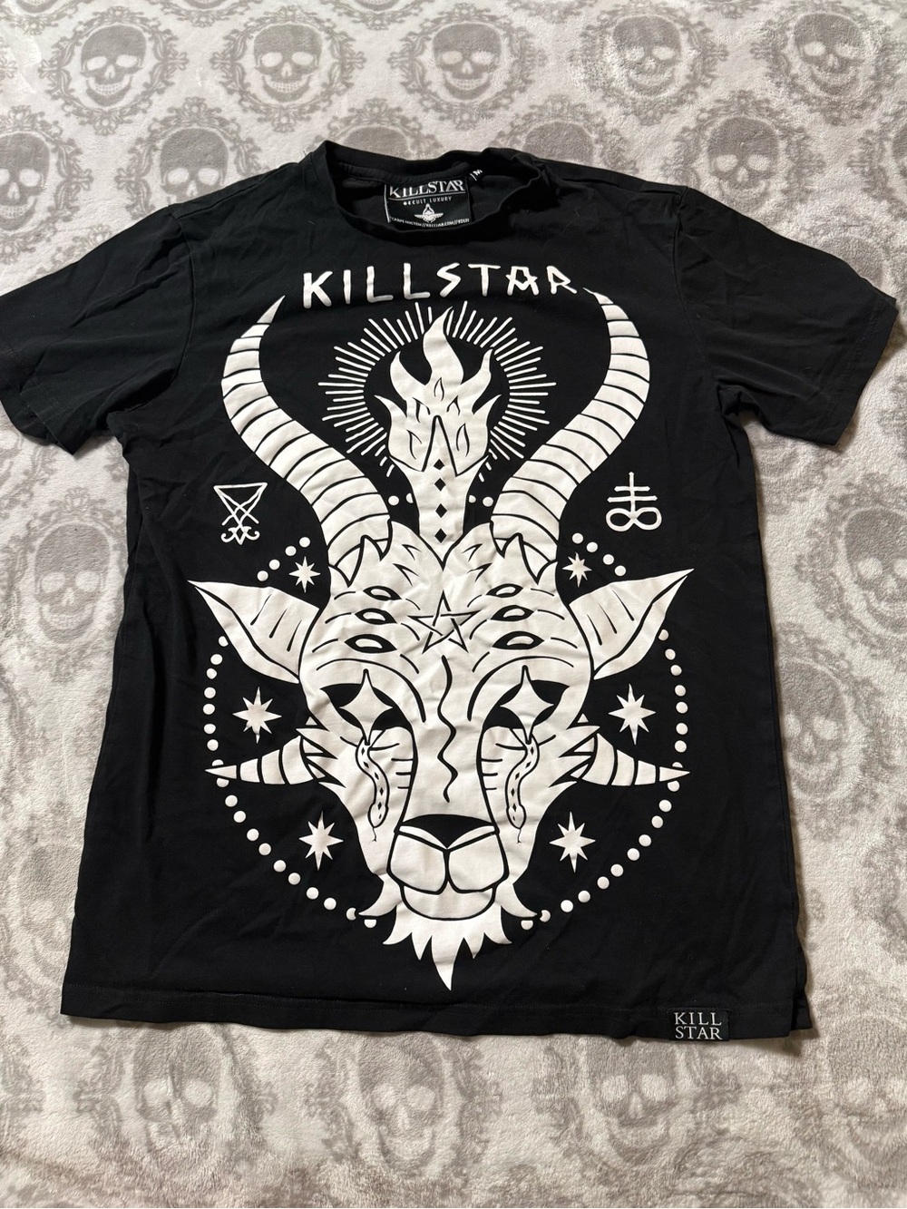 Killstar Baphomet T-Shirt Size Medium